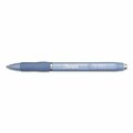 Sharpie FASHION BARREL PEN, MEDIUM 0.7 MM, BLACK INK, FROST BLUE BARREL, DOZEN 2126232